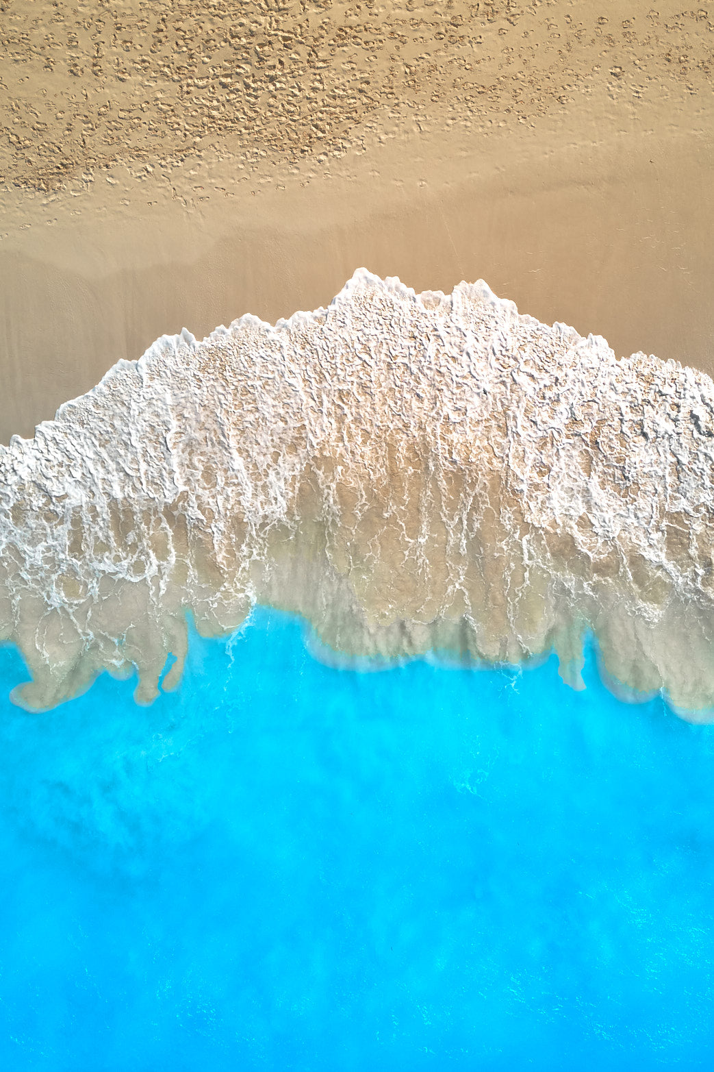 Fine art seascape photography of undertow by Patrick J. Quigley