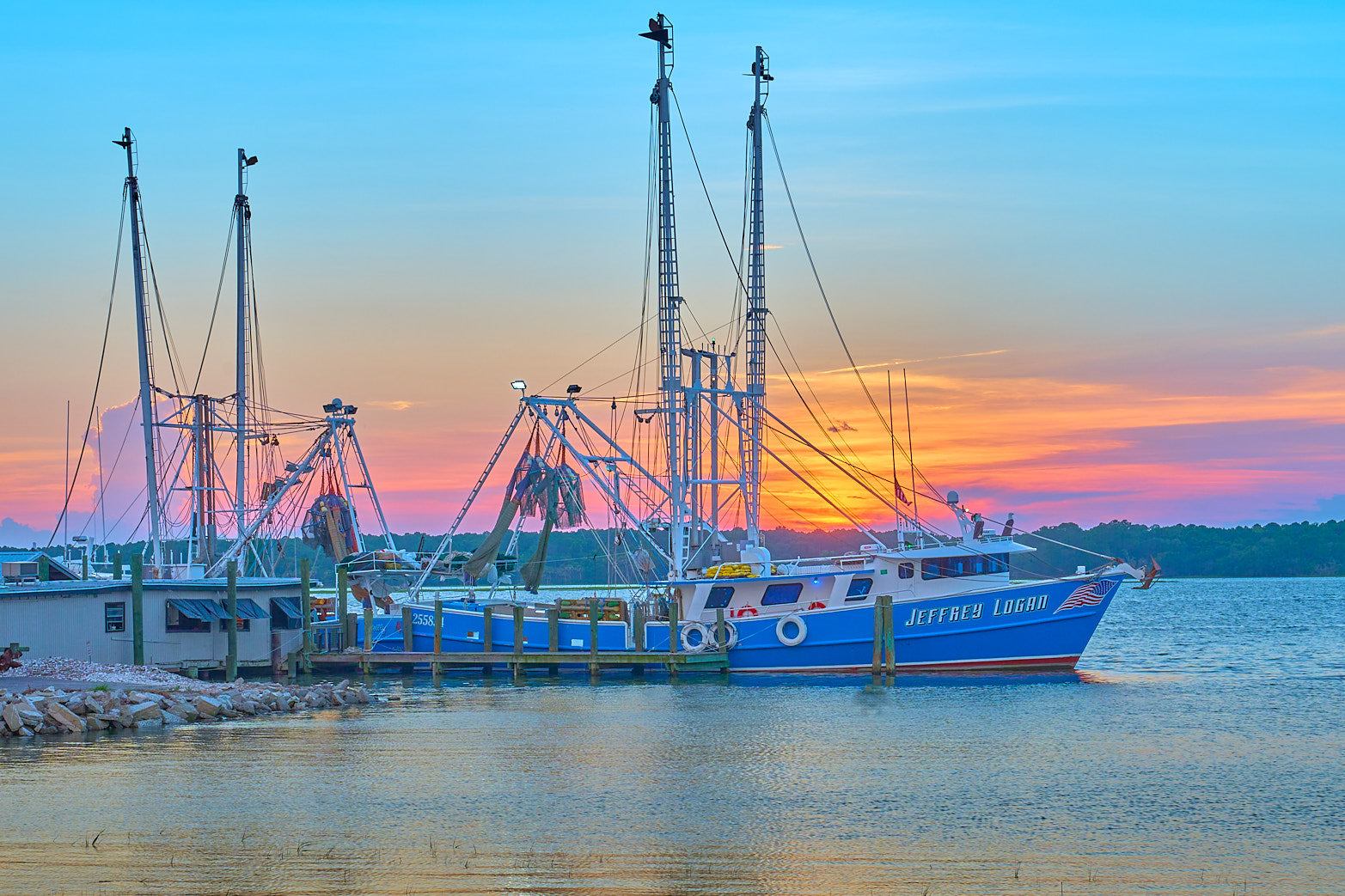 Fine art landscape photography of lieutenant dan in the South Carolina Lowcountry by Patrick J. Quigley