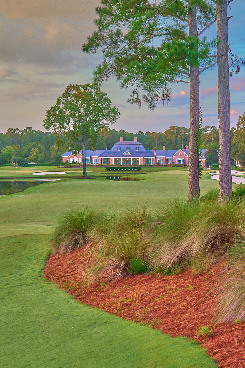 Fine art golf course photography of 9th north at berkeley hall by Patrick J. Quigley