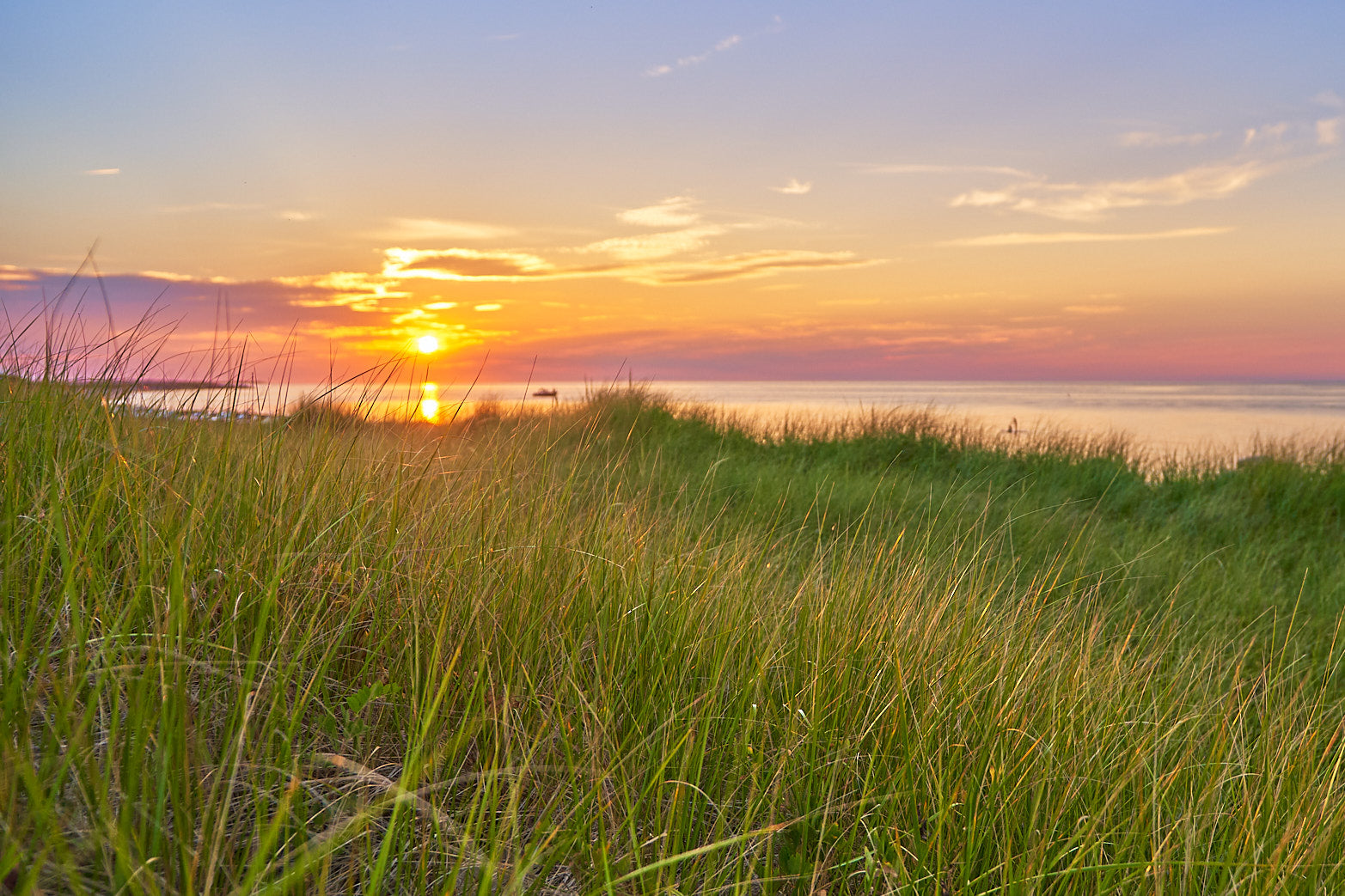 Fine art seascape photography of gentle ending by Patrick J. Quigley
