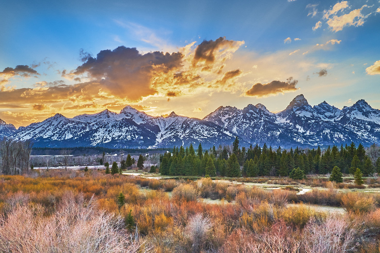 Fine art landscape photography of perfect ending in the high country by Patrick J. Quigley
