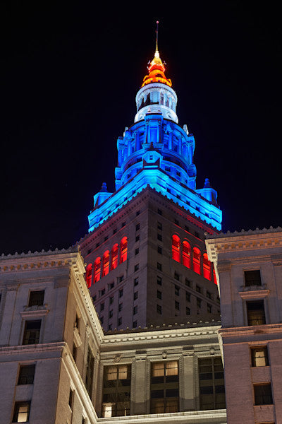 Fine art cityscape photography of cleveland skyline by Patrick J. Quigley