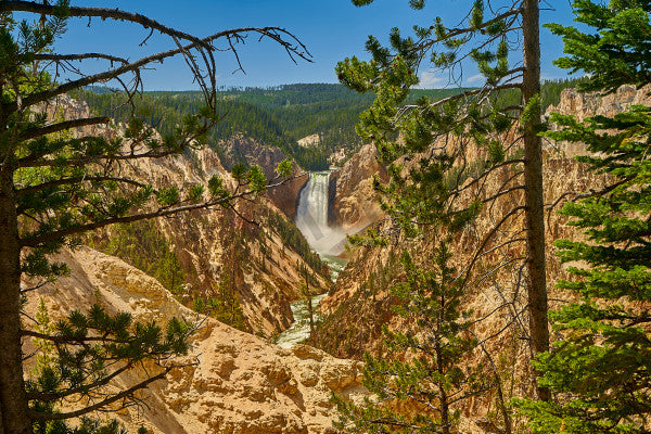 Fine art landscape photography of artist point of view in Yellowstone National Park by Patrick J. Quigley