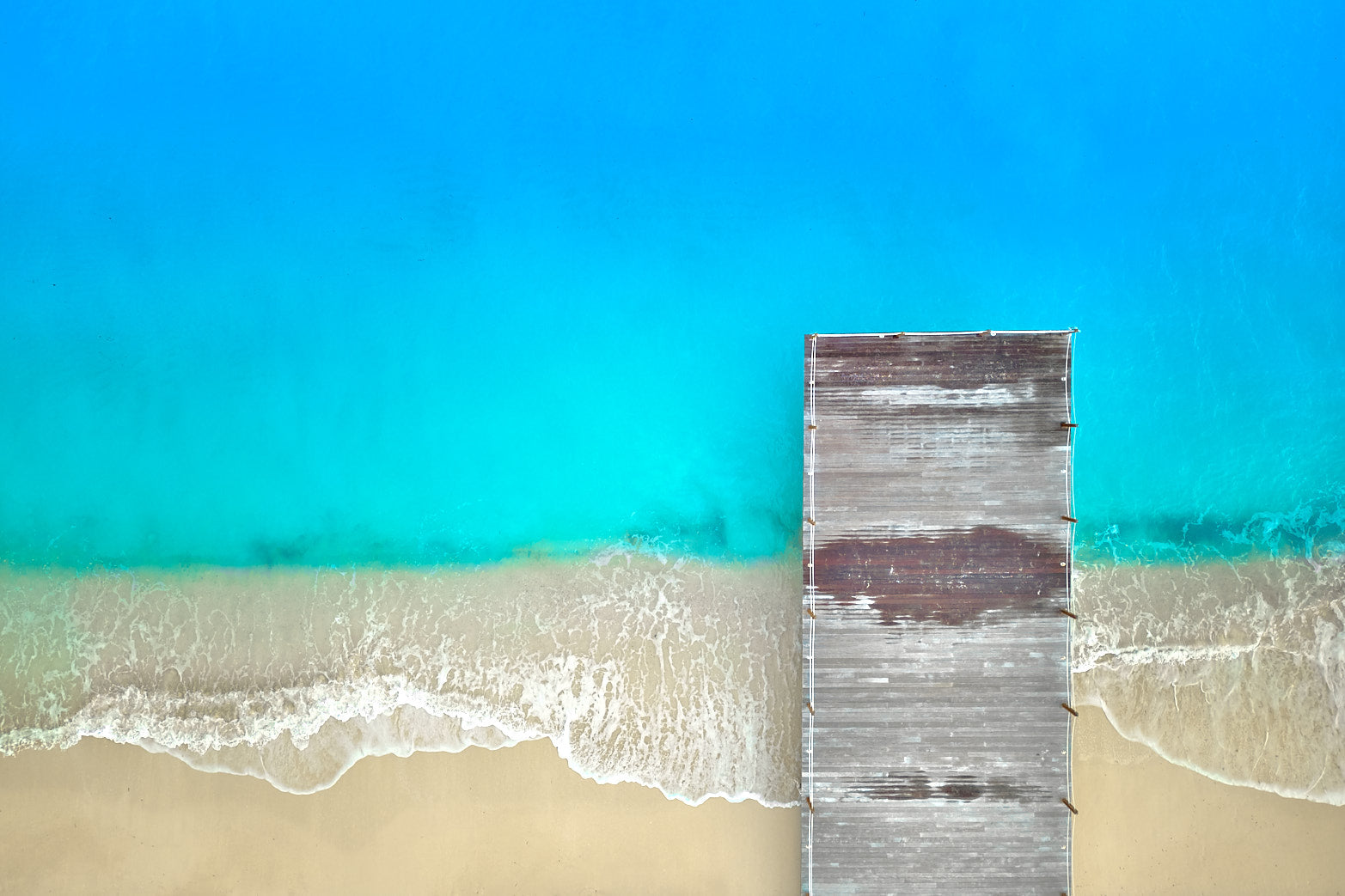 Fine art seascape photography of dock of the bay by Patrick J. Quigley