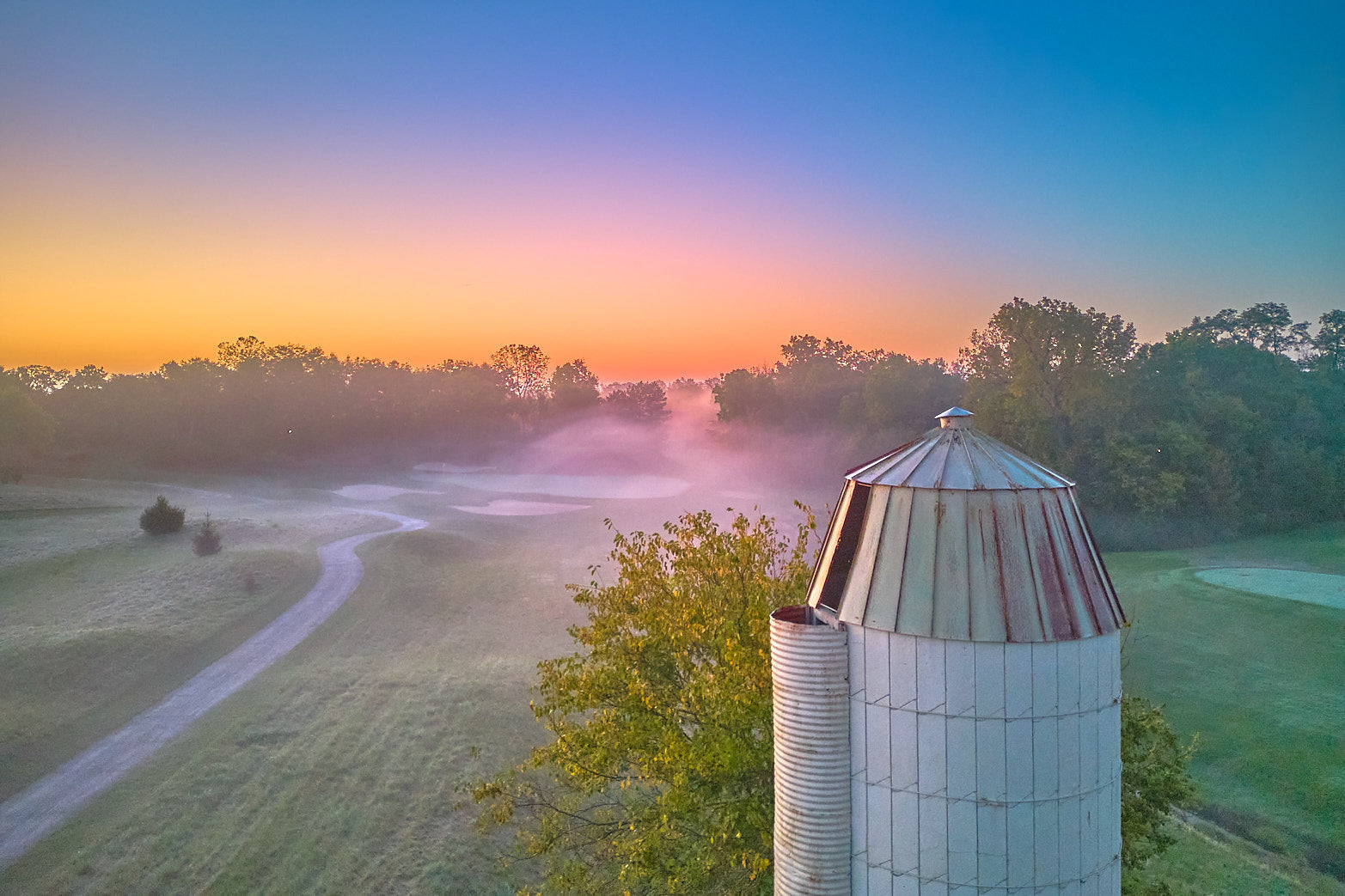 Fine art golf course photography of a scenic hole at heritage club by Patrick J. Quigley