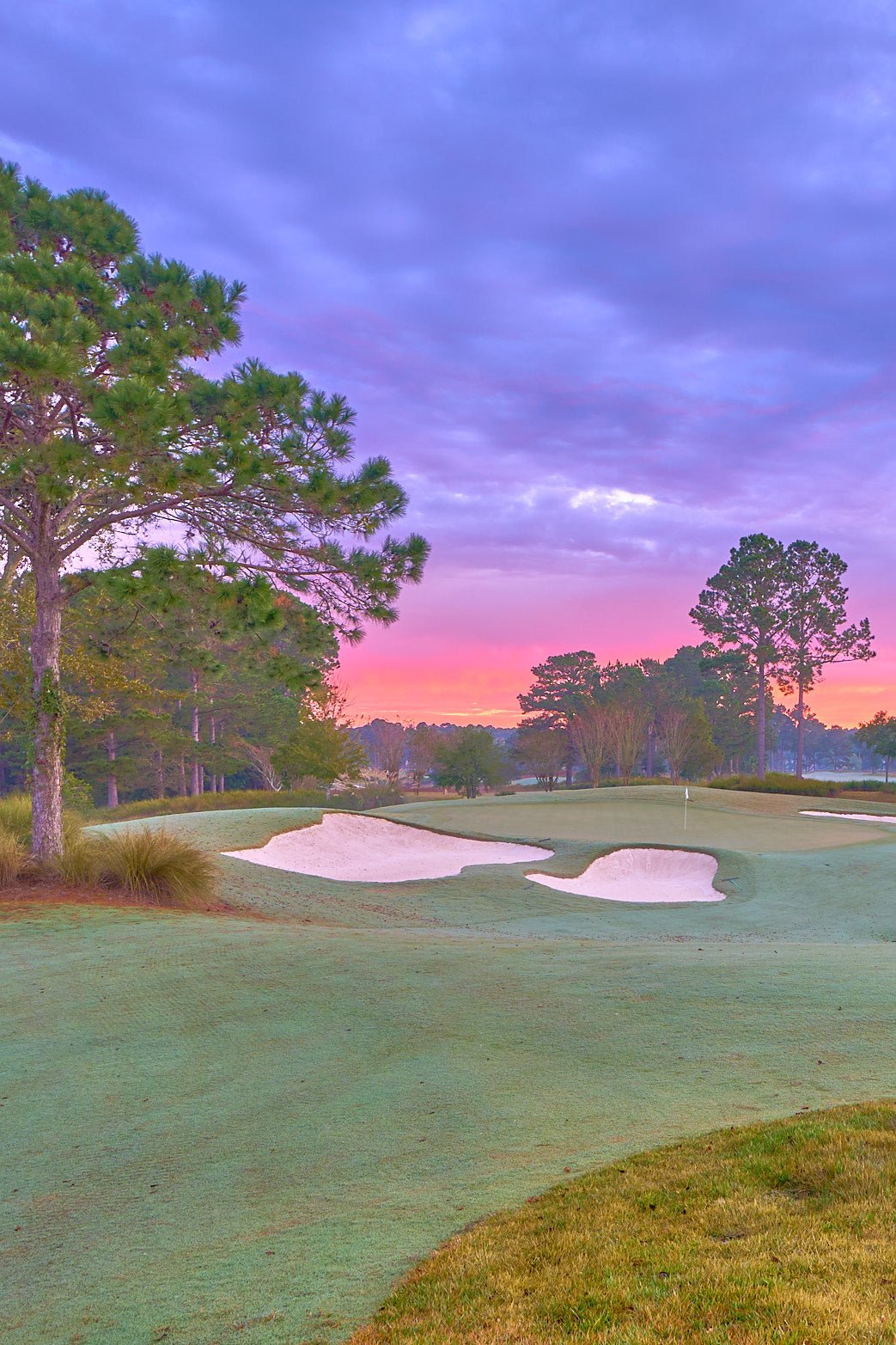 Fine art golf course photography of 11th north at berkeley hall by Patrick J. Quigley