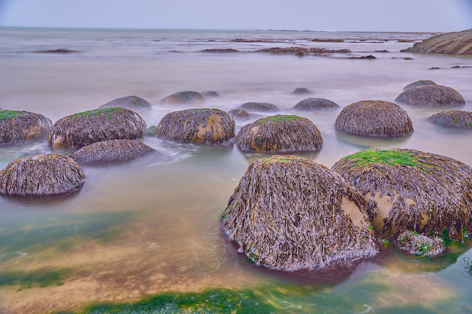 Fine art seascape photography of ancient forms by Patrick J. Quigley