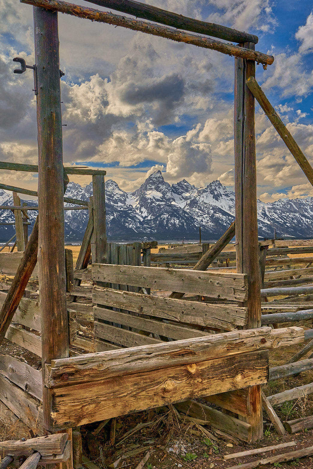 Fine art landscape photography of cowboy past in Grand Teton National Park, Wyoming by Patrick J. Quigley