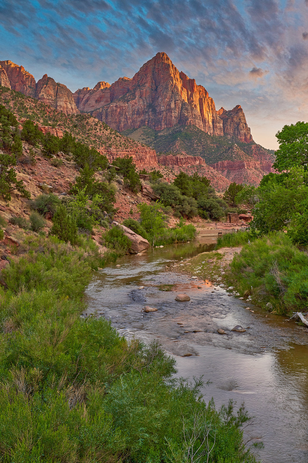 Fine art landscape photography of all along the watchman in the American West by Patrick J. Quigley