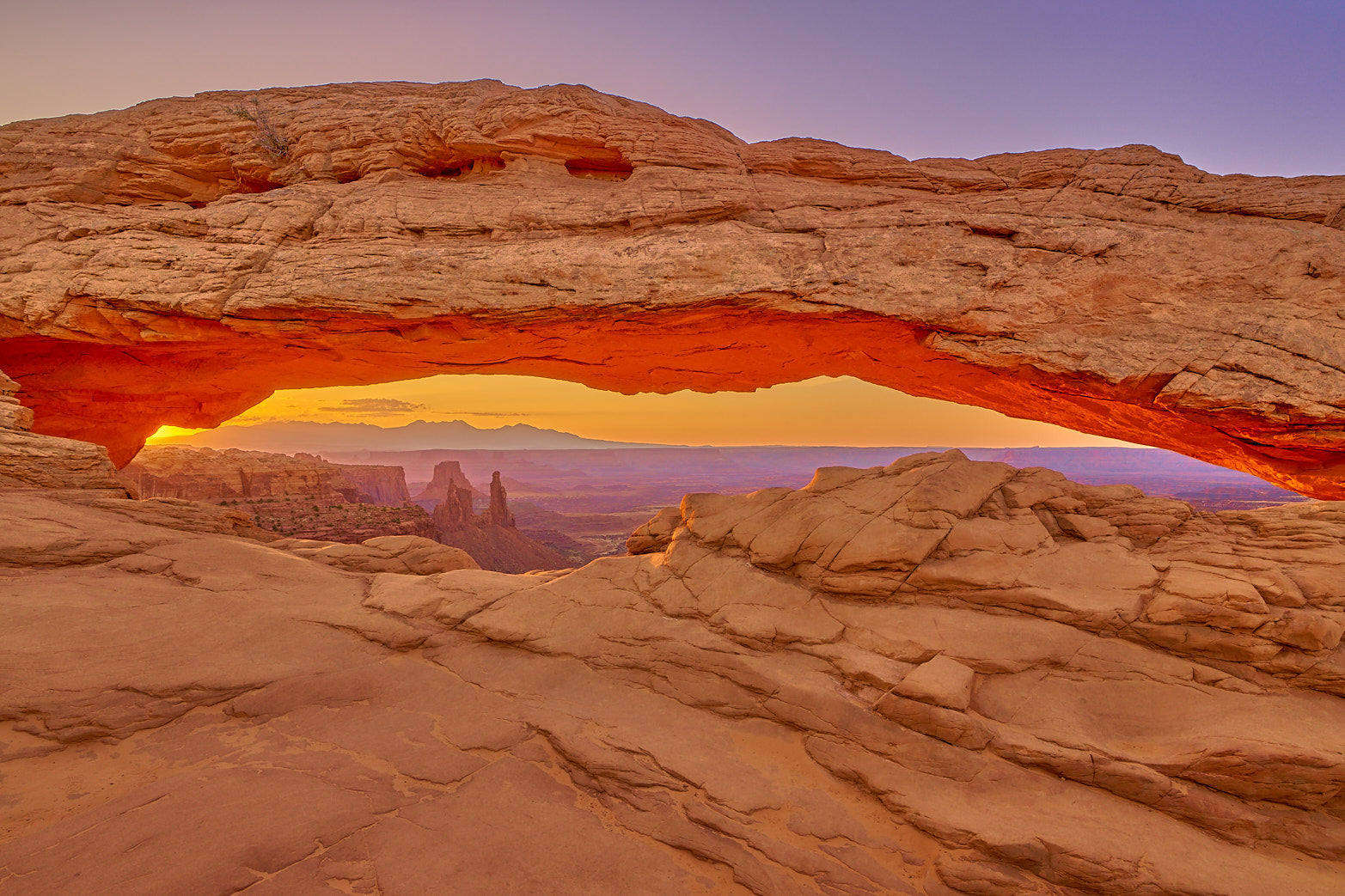 Fine art landscape photography of fire on the belly in the American West by Patrick J. Quigley