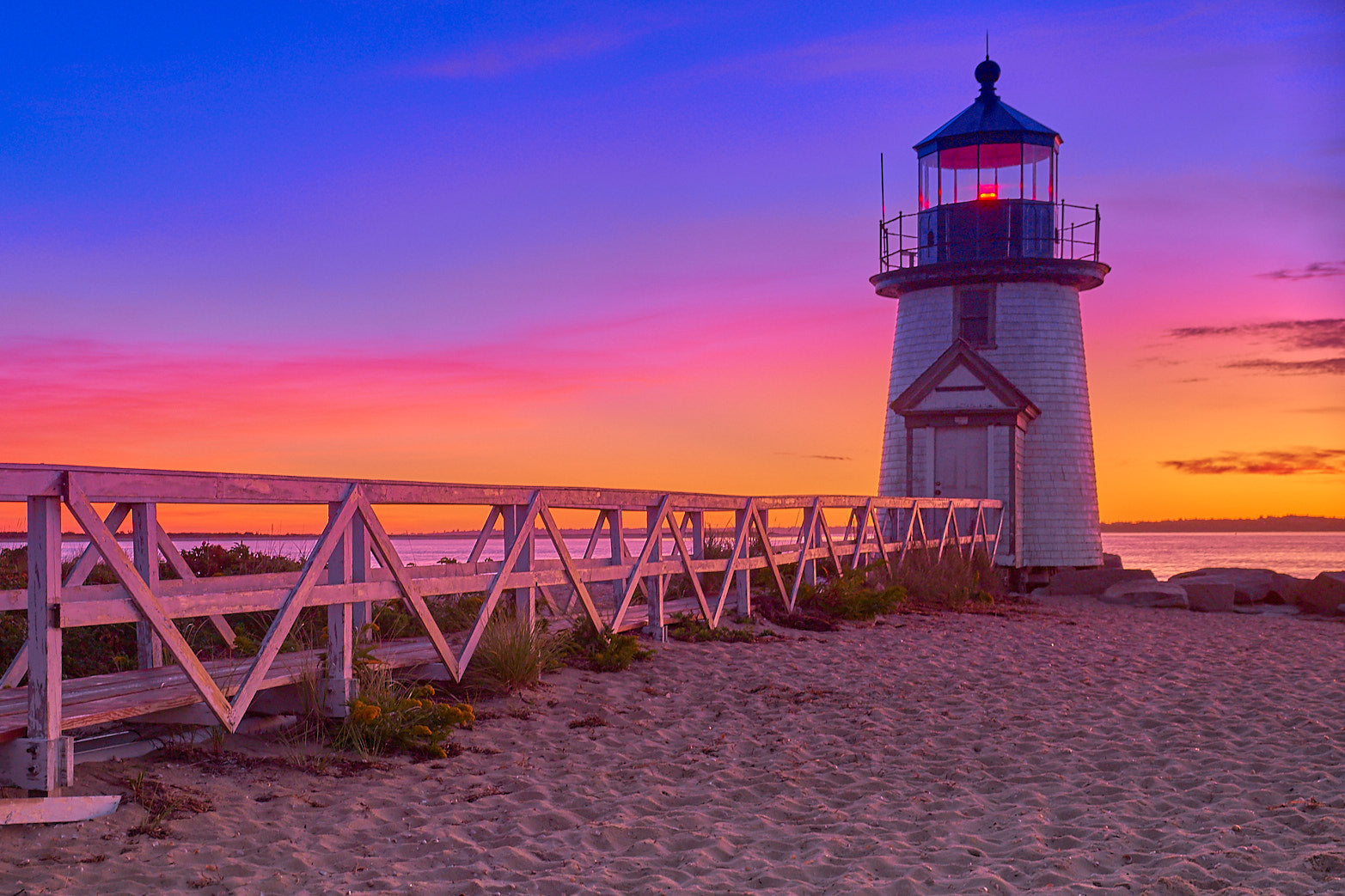 Fine art landscape photography of grateful sunrise in Nantucket Island, Massachusetts by Patrick J. Quigley