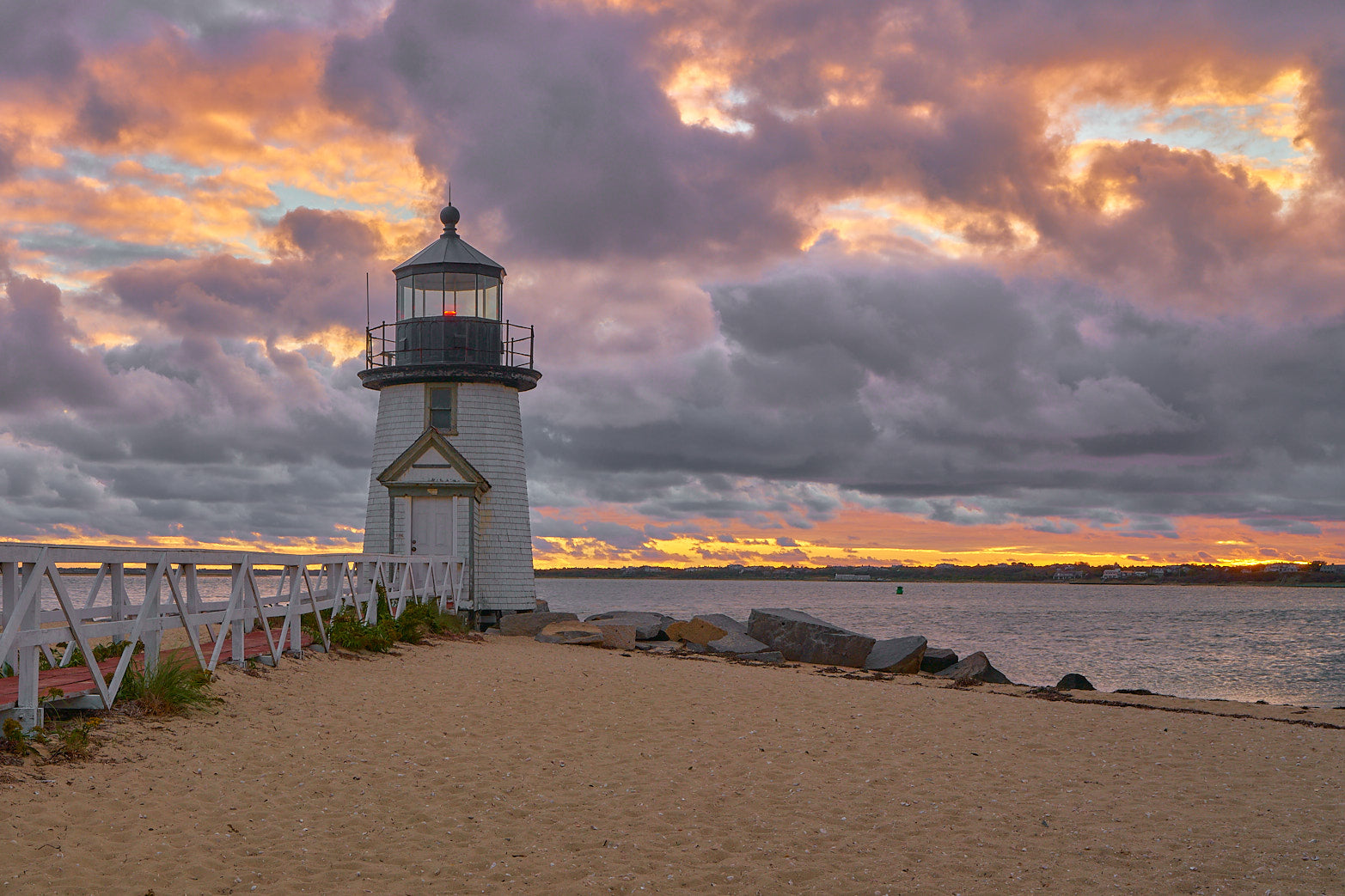 Fine art coastal photography of the sankaty head lighthouse in Nantucket Island by Patrick J. Quigley