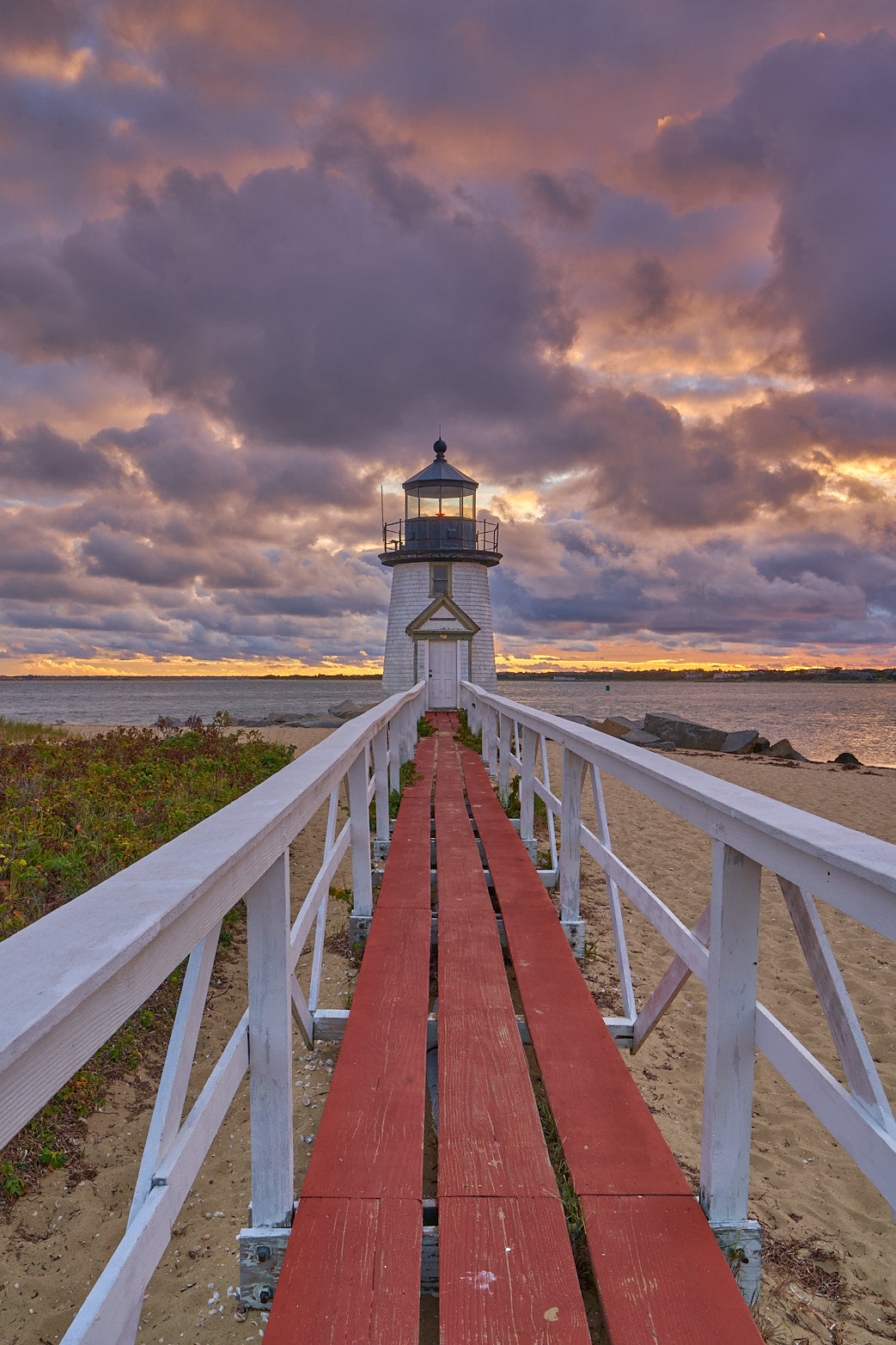 Fine art coastal photography of brant point lighthouse by Patrick J. Quigley